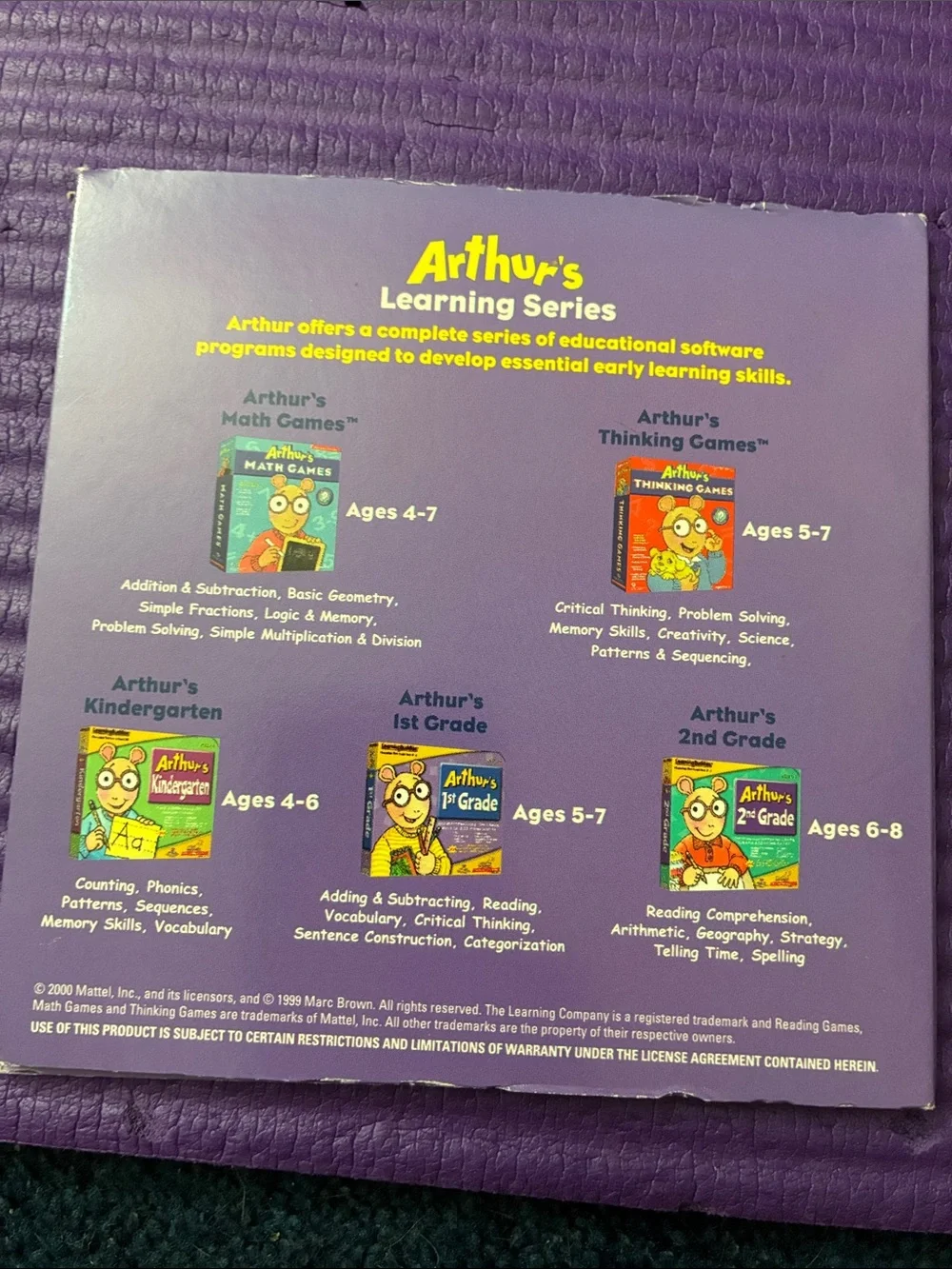 Arthur's Reading Games